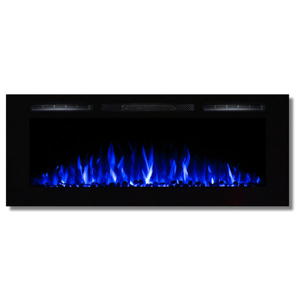 Ivy Bronx Demotte 50.4'' W Electric Fireplace & Reviews Wayfair